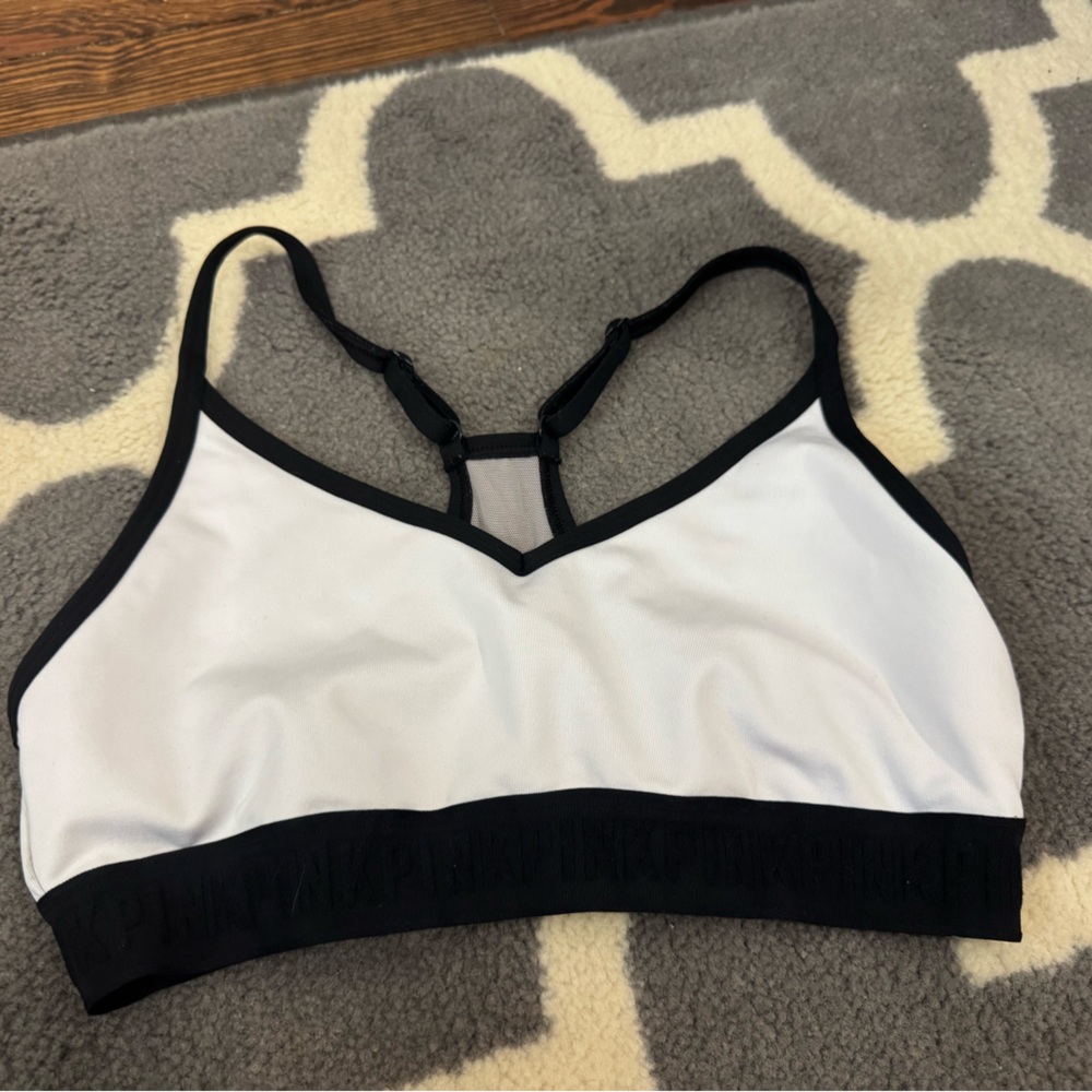 Victoria's Secret Black and White Sports Bra